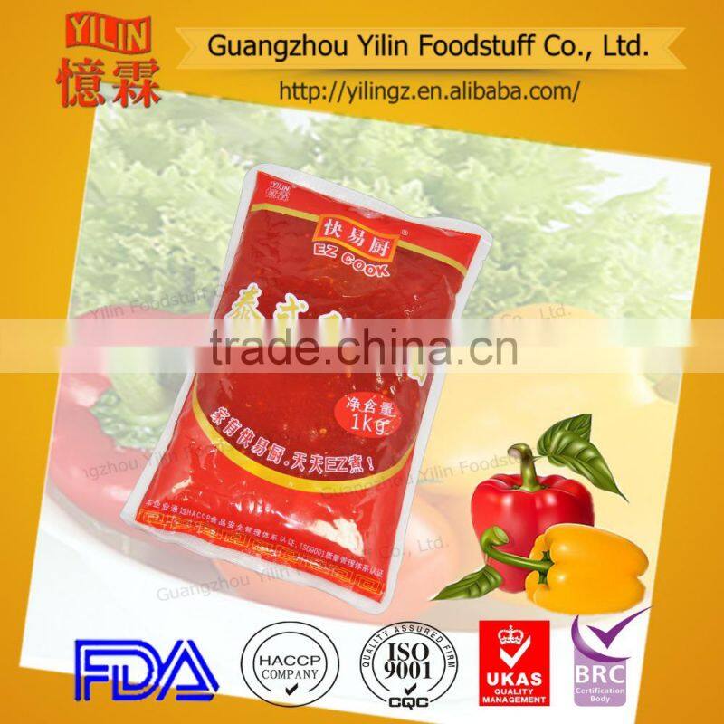 1kg Thai Sweet Chili Sauce in China factory