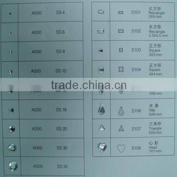 2015 high quality crystal rhinestone Beads