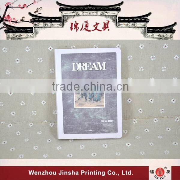 A5 Size Custom Printing Cover Paper Hardcover Notebook