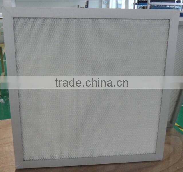 HVAC Gel sealant Mini-pleat HEPA filter