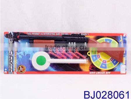 Funny kid toy plastic sniper gun police toys set