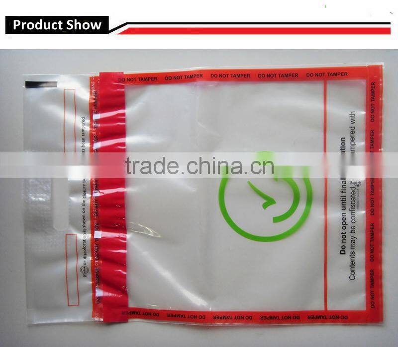 Tamper evident security sealing bags(envelopes)