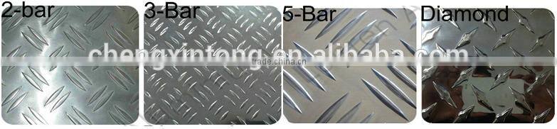 Aluminum checkered plate 5083 5052 aluminum diamond plate / Aluminum stair tread plate for bus floor