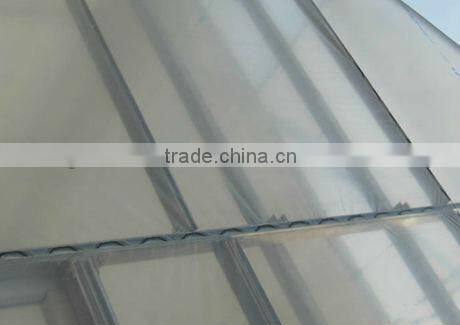 Greenhouse wire lock galvanized profile