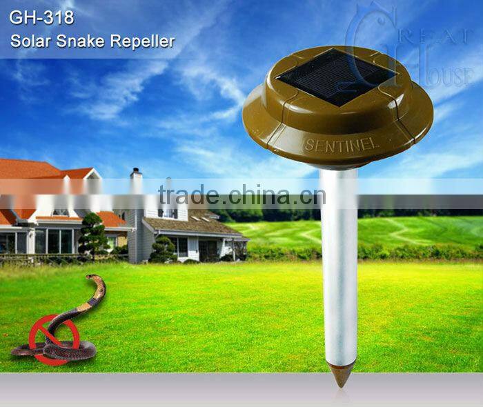 GH-318 Solar vibration serpent repeller