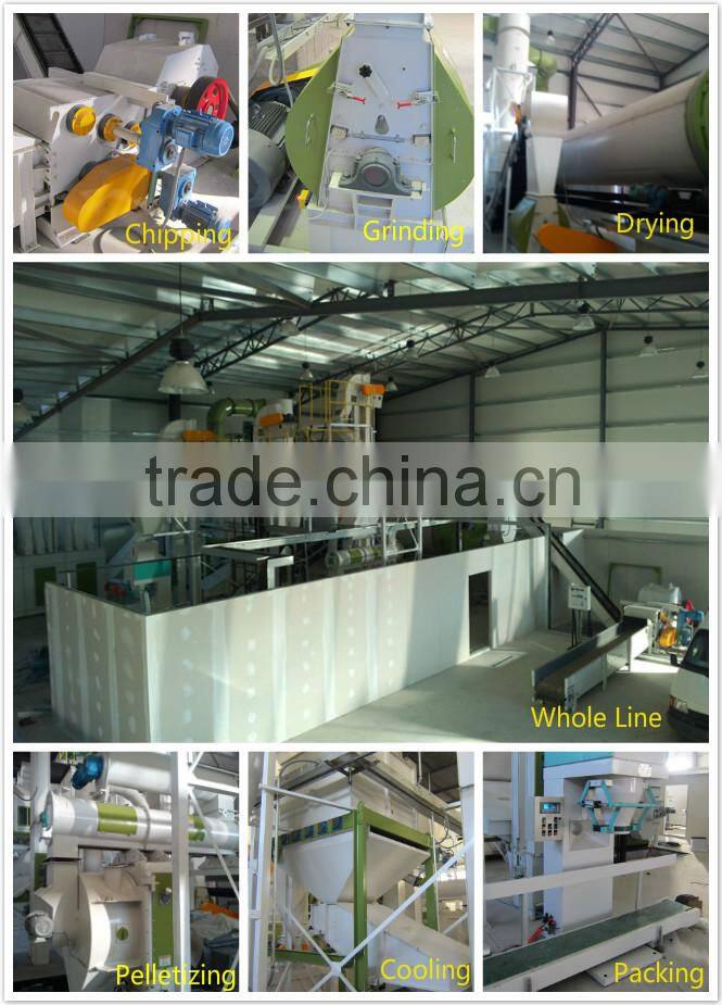 Ring die Hot sale good performance wood pellet line made in China