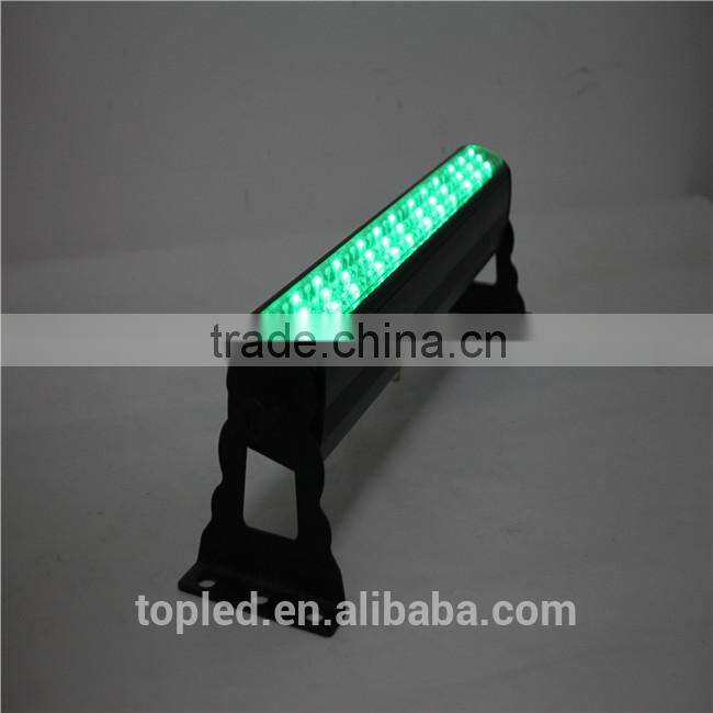 2015 Hot Selling 4 Sections 120*10mm RGB Battery Powered Wireless Decorative LED Wall Light