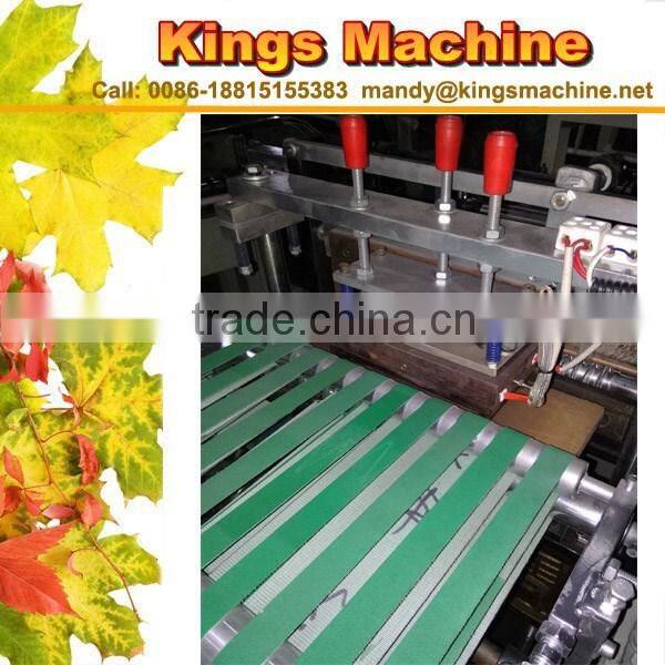 China Auto Arc Shaped Sealing Bag Maker Machine Double Line(Kings brand)