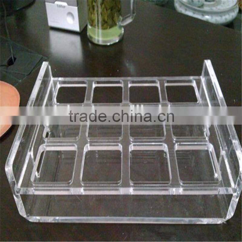 2016 High quality clear acrylic drink cup holder