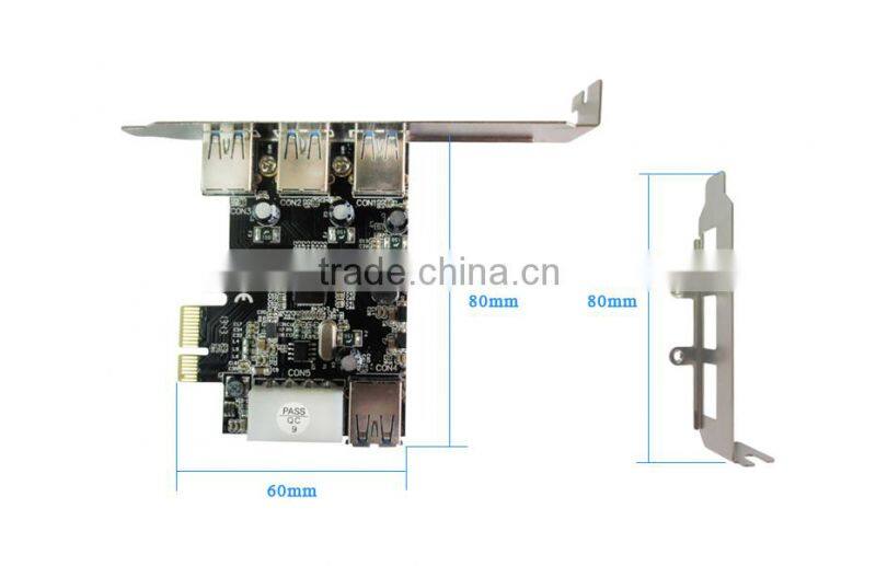 USB3.0 3+1 Port pcie card 3 External USB 3.0 Port 1 Internal USB 3.0 Port
