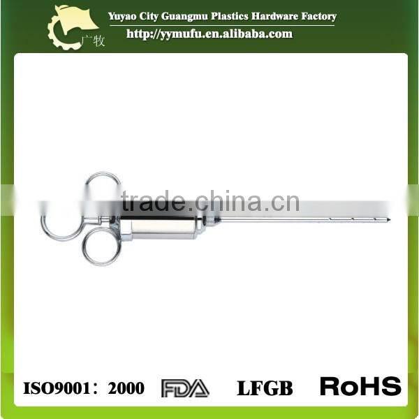 Full stainless steel solids flavor injector