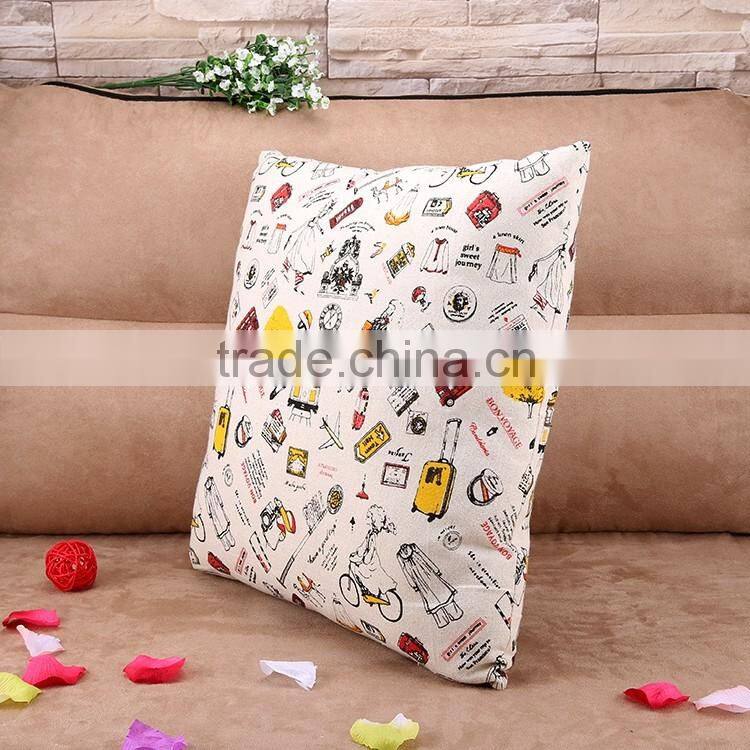The Train Car Ready Made Sofa Cushion Cover