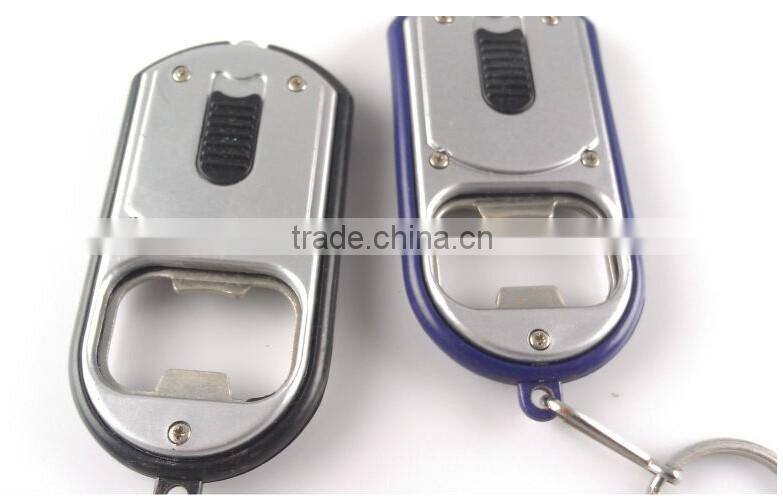 Bar Beer Bottle Opener LED Light Lamp Camping Key ring Chain Keyring Keychain home tool