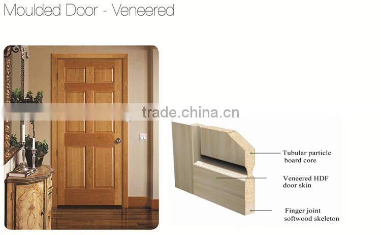 Solid Core 4 Panel Classical Stained Molded Door
