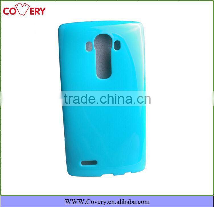 New arrival Candy color glossy tpu case for LG G4