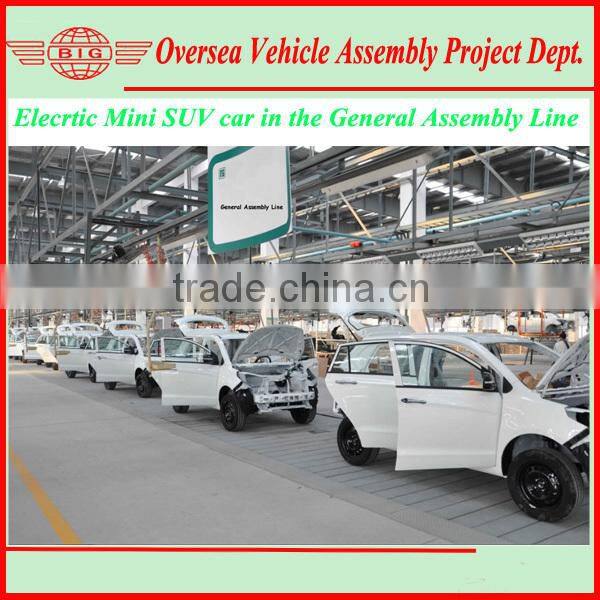 ac motor mini suv 4*2 drive city suv left steering suv type e-vehicles (skd/ckd kits available for assembling)