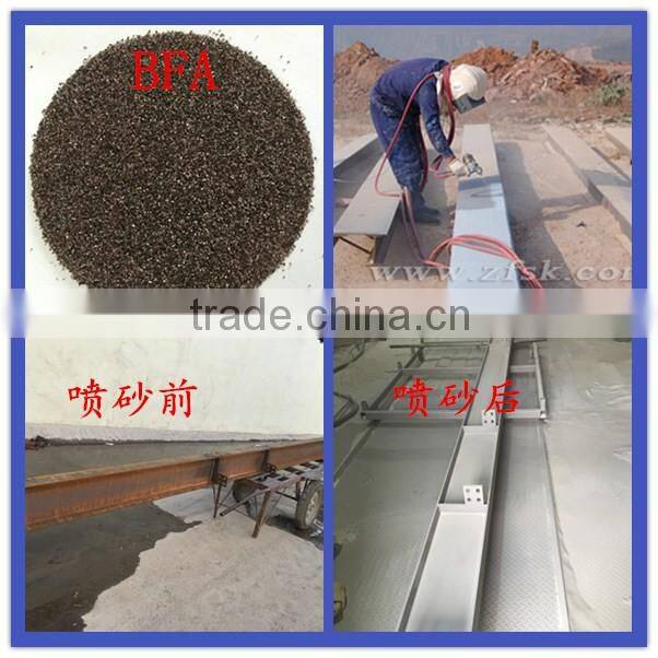 High Industrial Grade 95% Brown Corundum Sand price for blasting,glass sandblasting