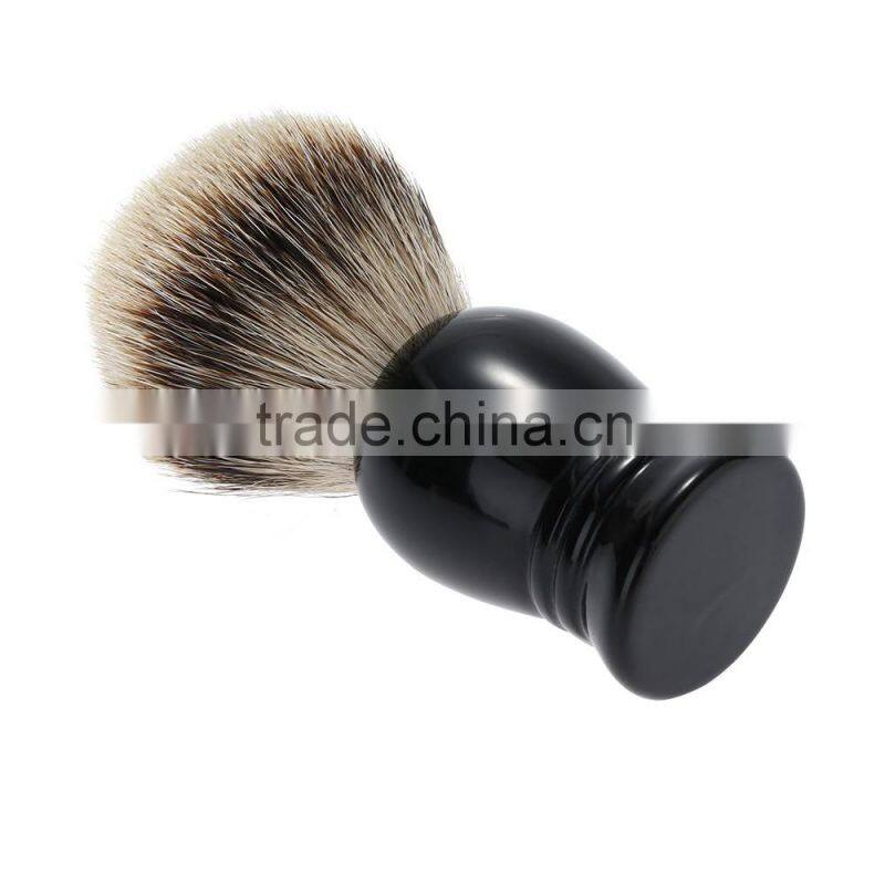 Black handle high quality shaving brush wholesale