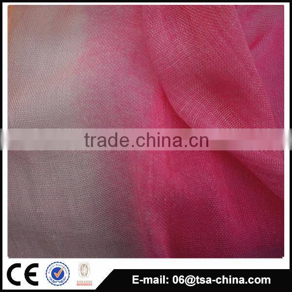 New style hot selling space dye small size 100% good quality viscose scarf