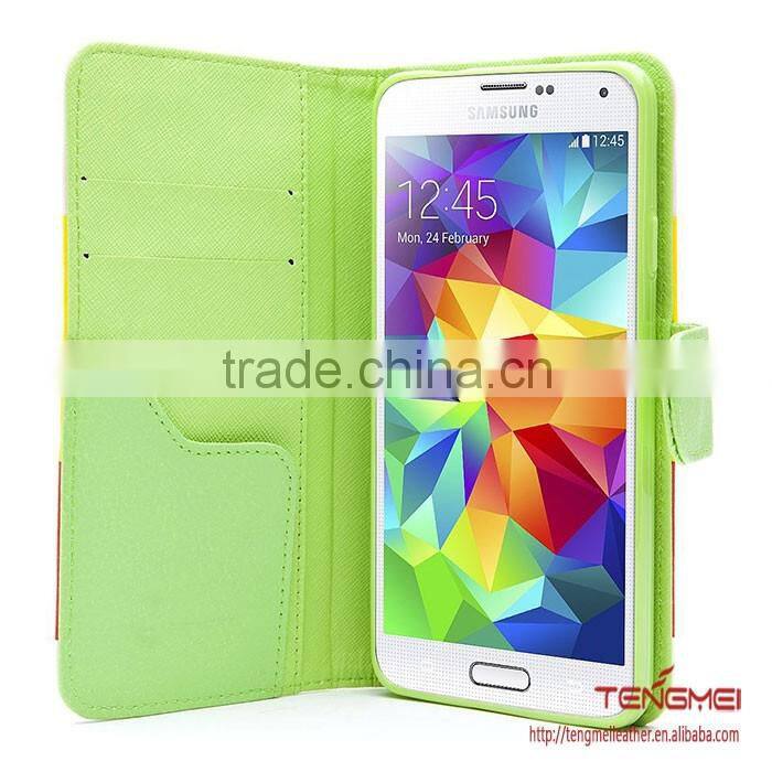 magnetic PU case for samsung for smasung s7 case