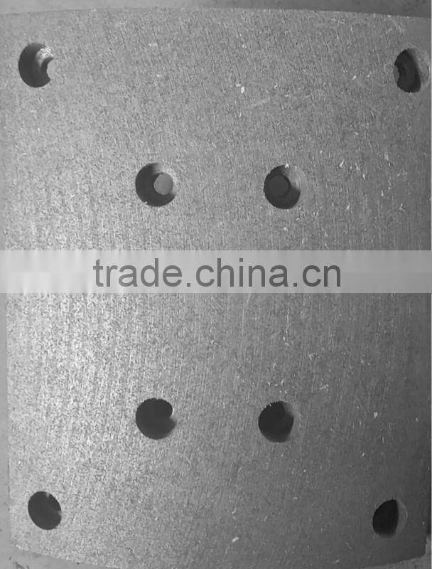 Non asbestos brake lining applicable for semi trailer