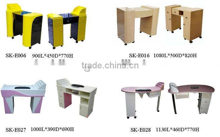 modern white manicure nail desk / nail table sale cheap SK-E020