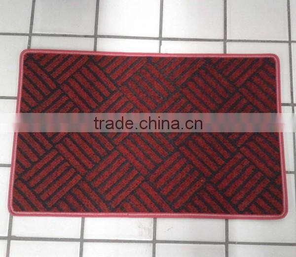 Hot sale jacquard non-woven doormats