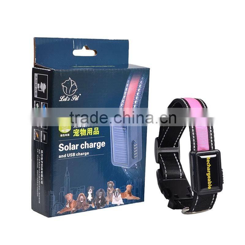 Hot sell Solar Dog Collar