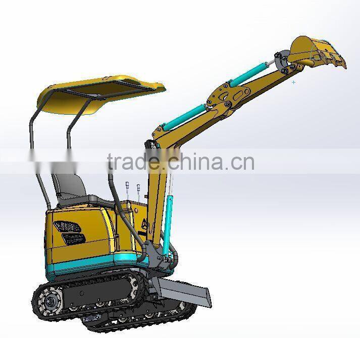 China Mini Digger Small Excavator XN08