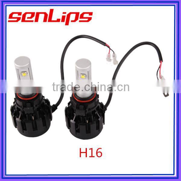 Black 20W H7 9005 9006 H8 H9 H10 H13 LED Headlight for vehicle motorcycle
