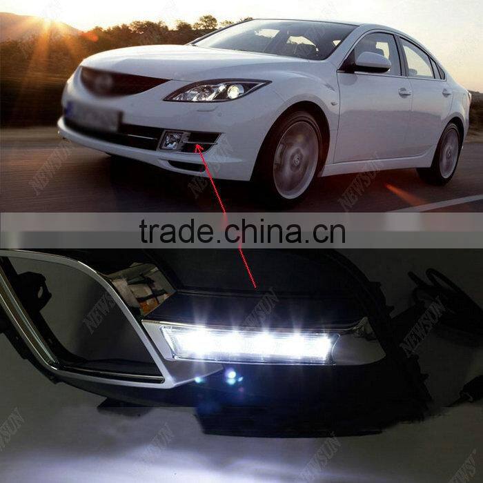6W High power 540LM Super bright DRL Led daytime running light drl for Mazda 6 sport Led daytime running light daylight Led