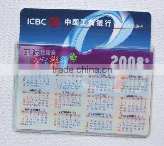 Guangzhou factory octopus card pvc holder , clear pvc id card holders