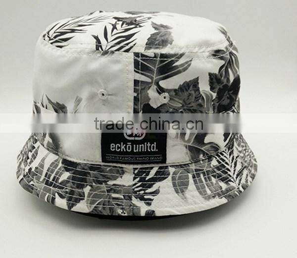 Wholesale Printed Cheap Custom Bucket Hats Colored Bucket Caps