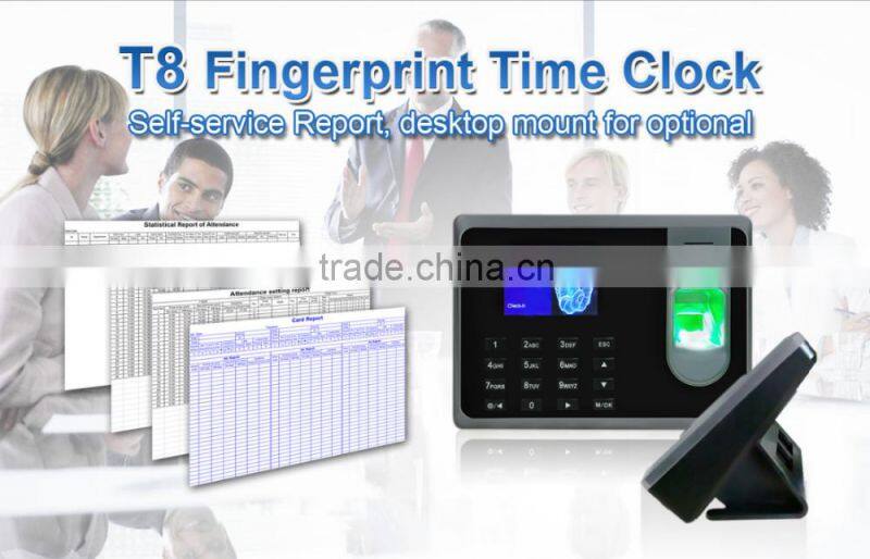 Electronic time clock RFID timing systems fingerprint attendance