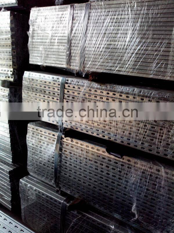 professional galvanised u channel . price perforated 12*25*40