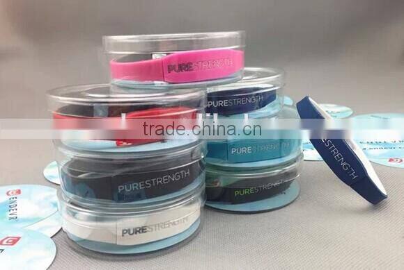 silicone ion balance hologram bracelet