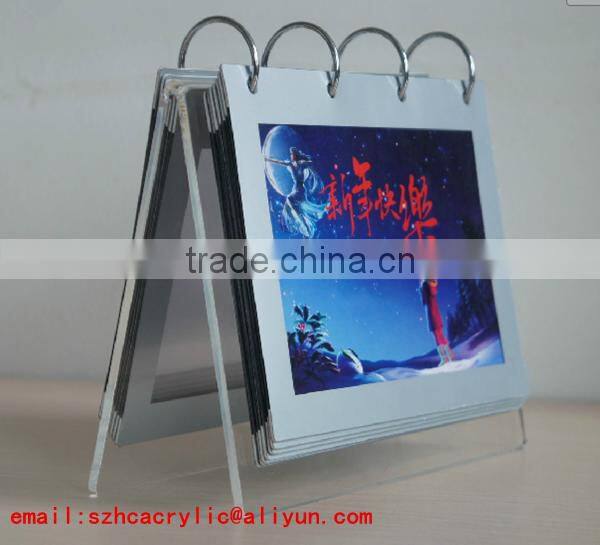 2016 Acrylic table calendar