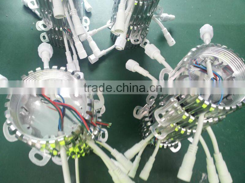 aluminium IP65 High Quality 24V 3W full color LED Point Light