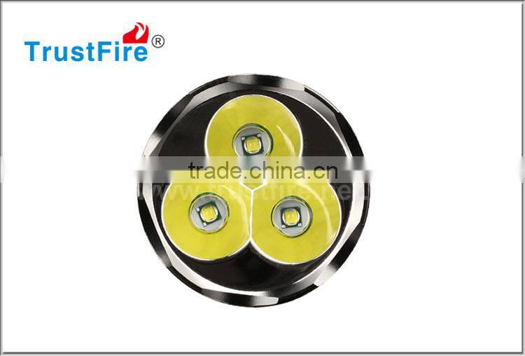 Hot sale!!! TrustFire TR-3T6 led torch rechargeable army flashlight using Cree led flashlight 3800 lumens led flash torch