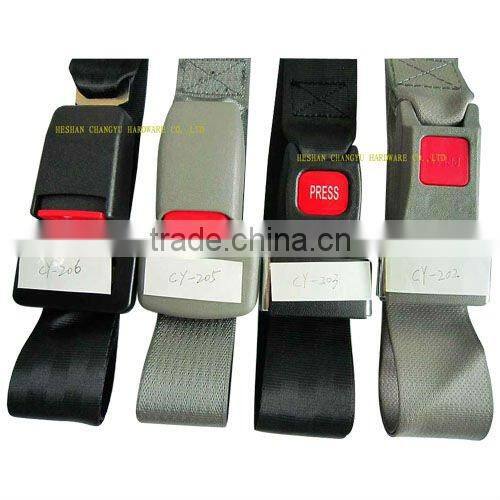 Simple two-point safety belt