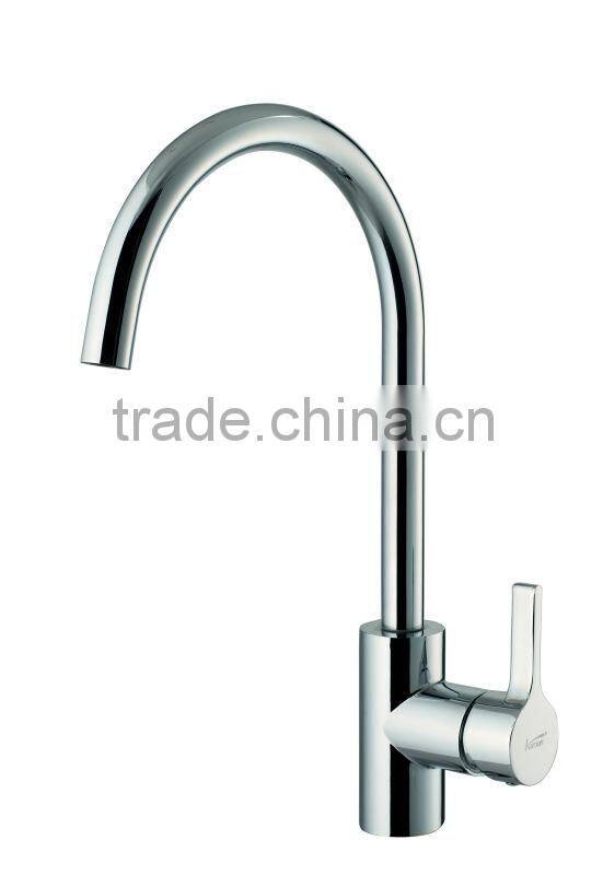 Brass Single Hole Pull Out Kitchen Tap