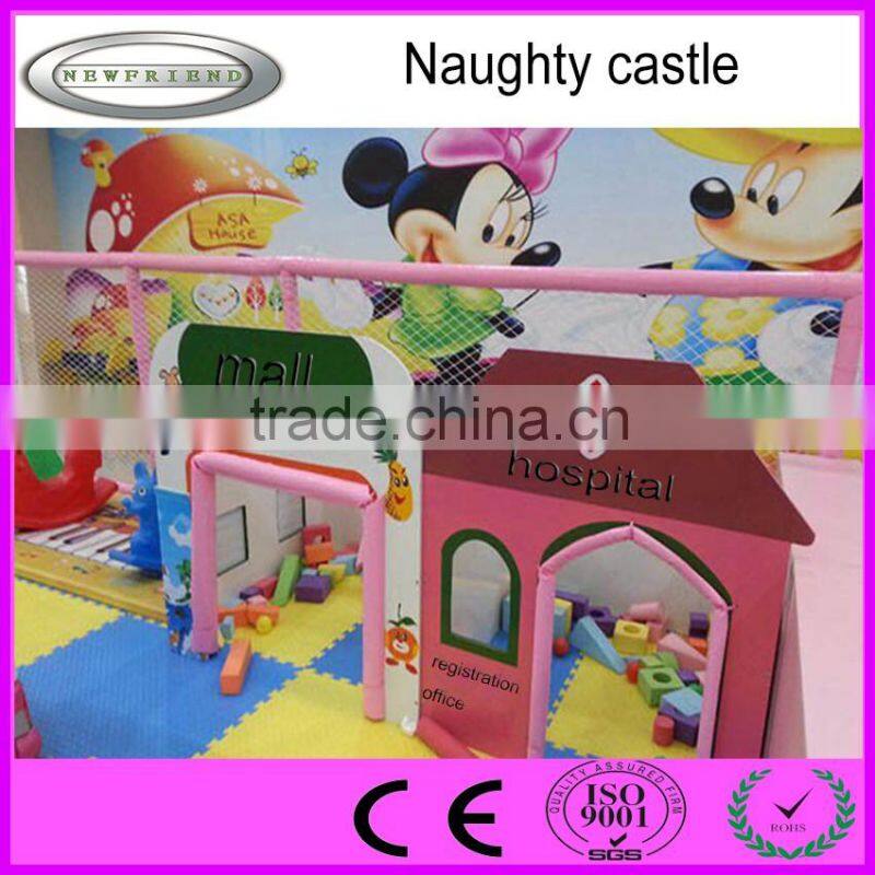 best quality naughty castle with low price for kids play