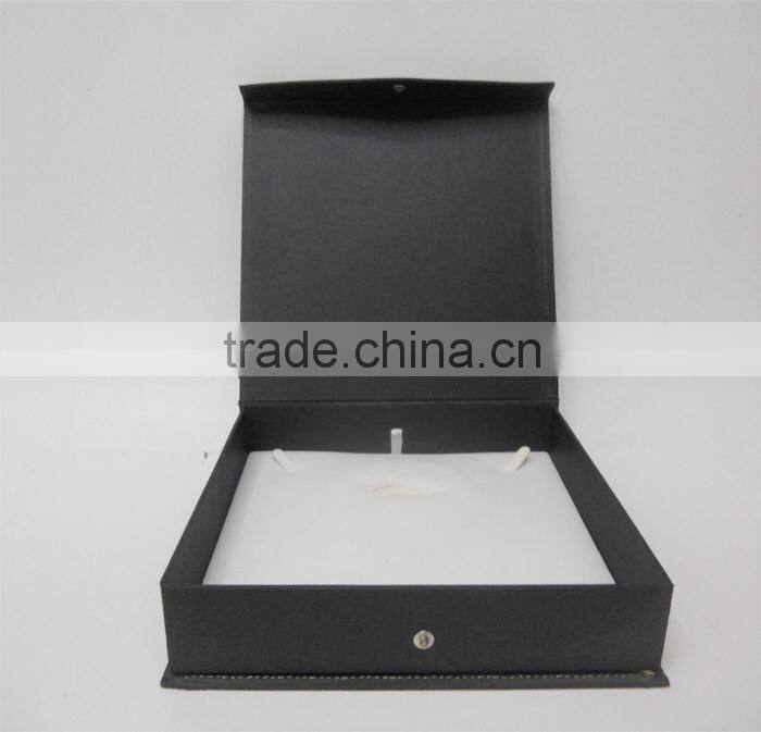 Simply black cover cardboard set box manufacturer China