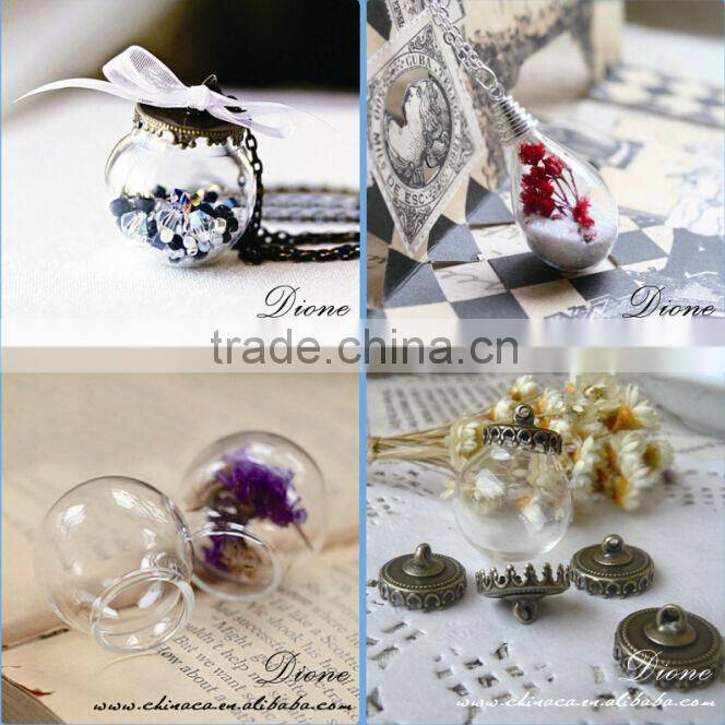 Alibaba website hot christmas decoration gift round dome glass golbe handing terrarium