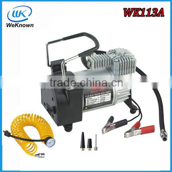 12 volt DC car inflation pump/mini car air compressor