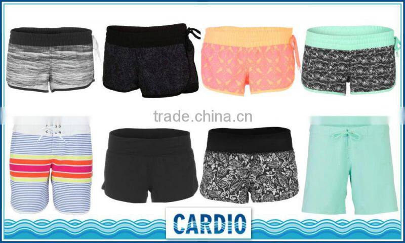 girls plus size beach tropical Off Black swimwear