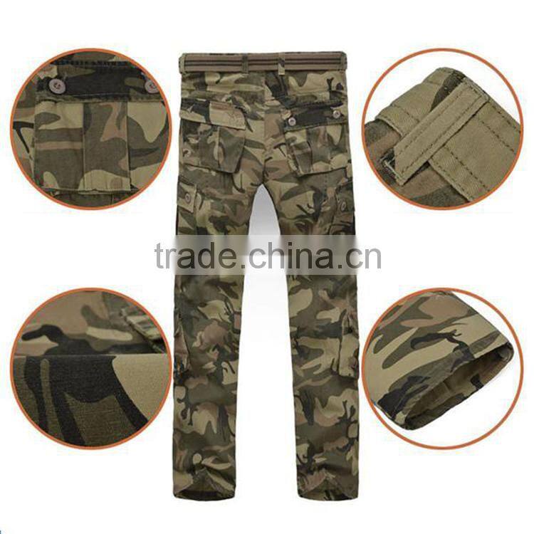 wholesale mens camouflage fashion military trousers pants