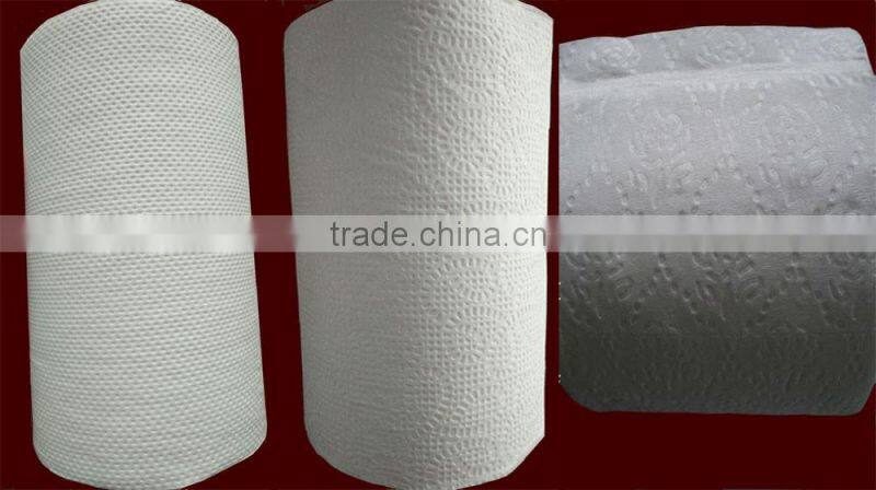 High speed toilet paper and kitchen towel rewinding and perforating Making machine