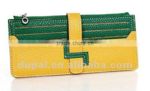 Fashion women contrast color wallets