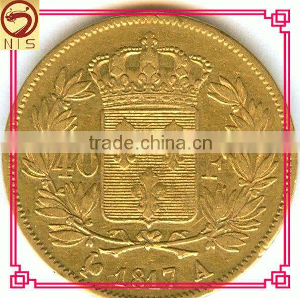 high quality fake gold coins with box
